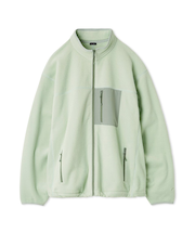 オーバーサイズフリースブルゾン