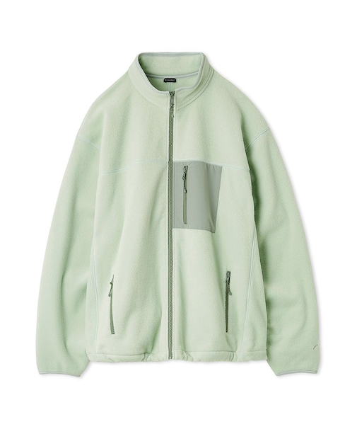 オーバーサイズフリースブルゾン