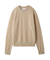 ウール100％ベーシッククルーネックニット