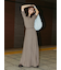 【セットアップ対応】ニットプリーツスカート