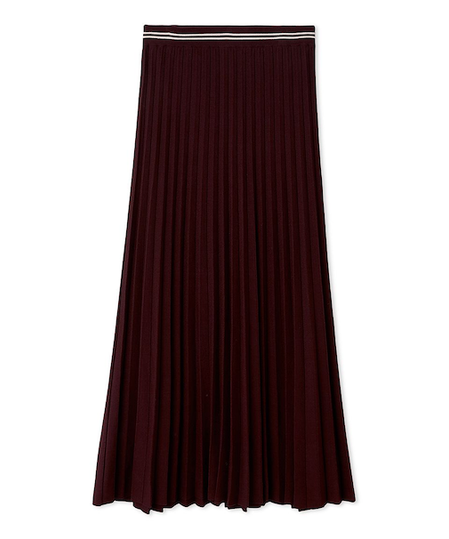 【セットアップ対応】ニットプリーツスカート