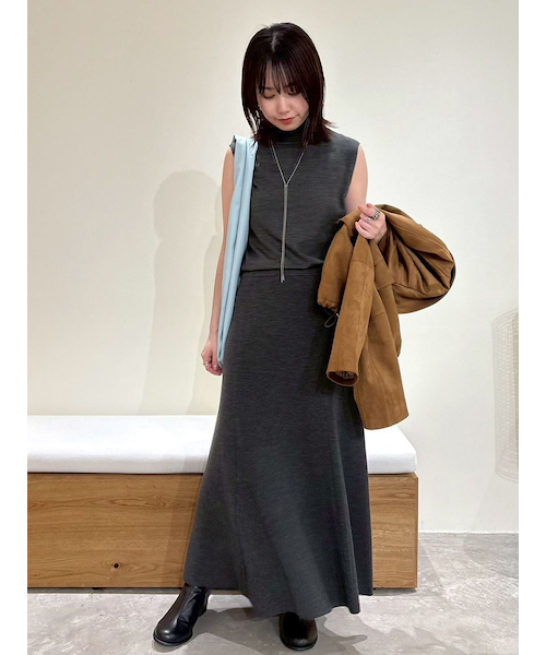 TO BE CHIC ぺプラムツイードジャケット、ROPE スカートセット