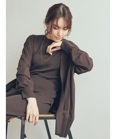 【セットアップ対応】ドルマンスリーブカーディガン