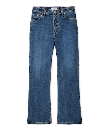 センタープレスシガレットスキニーデニムパンツ