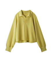 短丈ワイドラガーシアーニットプルオーバー