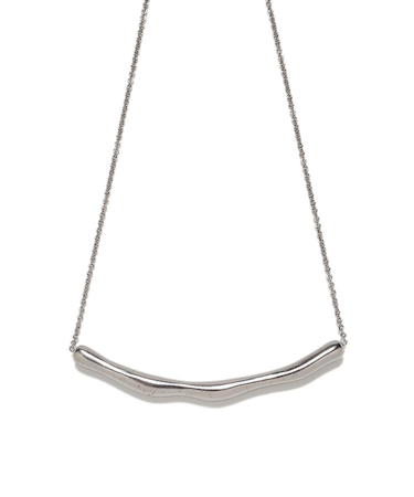 メタルカーブネックレス