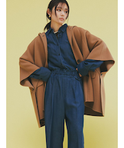 フードポンチョコート