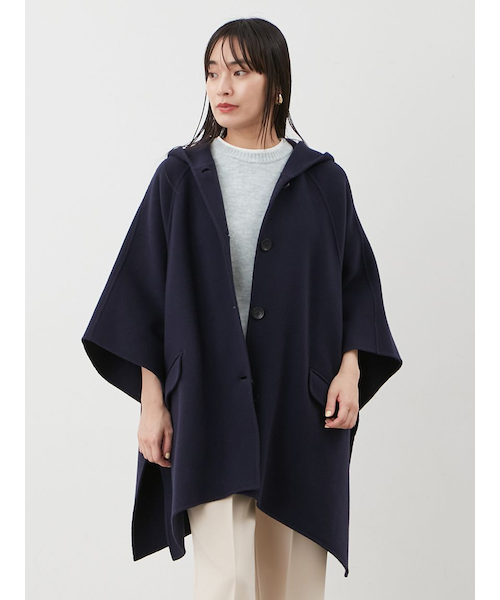 フードポンチョコート｜ミラオーウェンの通販｜&mall（アンドモール