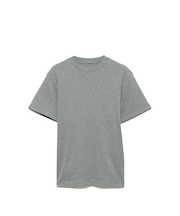 クルーネックフライスTシャツ