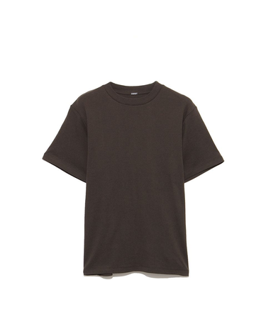 クルーネックフライスTシャツ