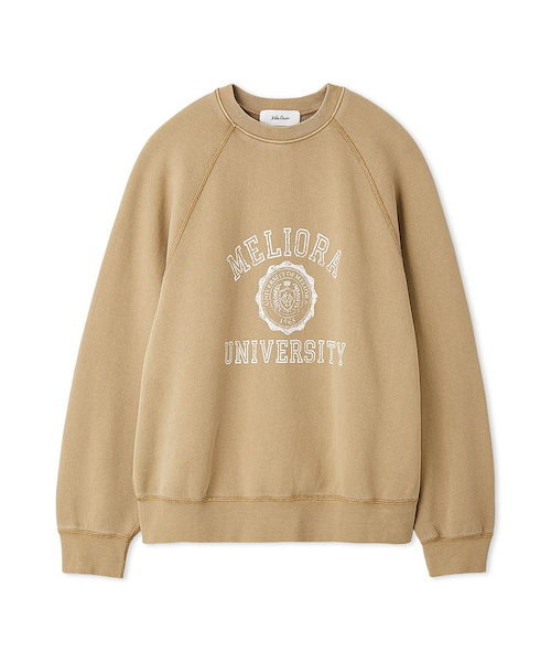 ヴィンテージライクカレッジロゴトレーナー ヴィンテージライクカレッジロゴトレーナー｜ミラオーウェンの通販