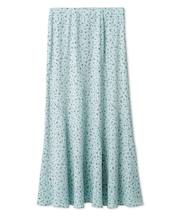 フラワープリントナロースカート