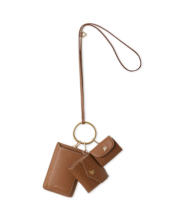 ショルダー付きトリプルバッグ