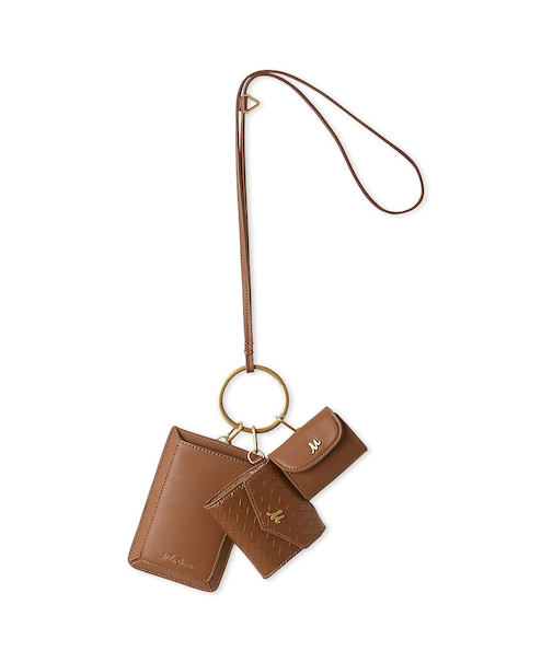 ショルダー付きトリプルバッグ