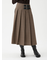 バックル付きOneWAYプリーツスカート