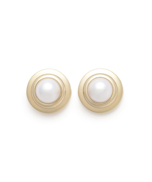 ヴィンテージメタルポイントイヤリング