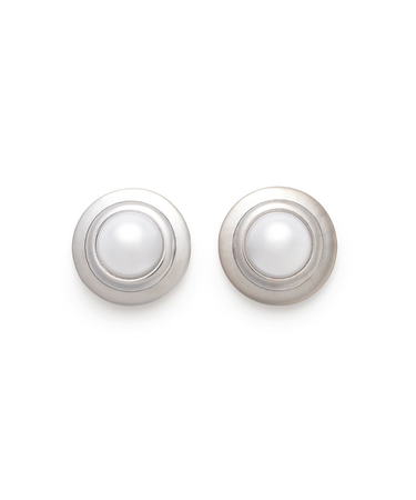 ヴィンテージメタルポイントイヤリング