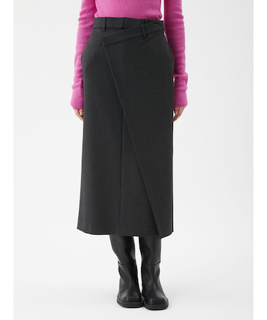 アシメストレートスカート