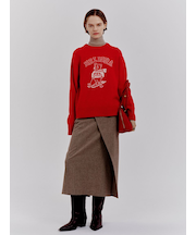 アシメストレートスカート