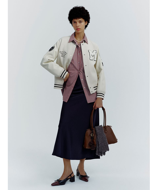 クワットサテンナロースカート