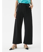 ウエストゴムイージーワイドパンツ