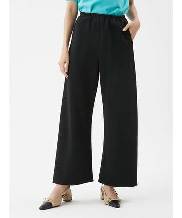 ウエストゴムイージーワイドパンツ