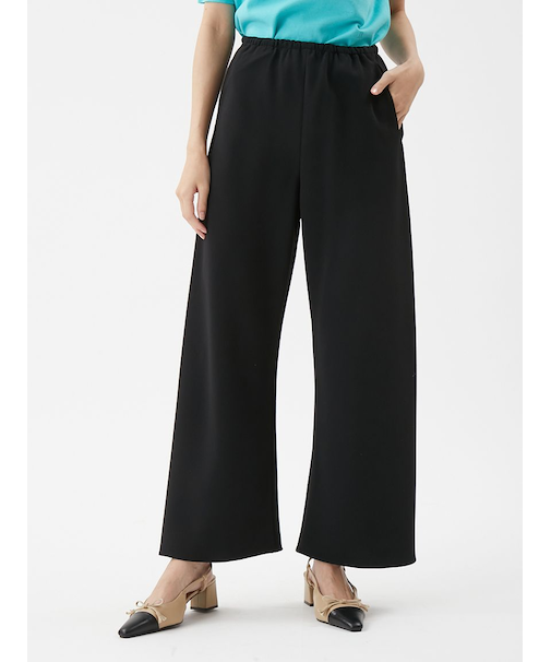 ウエストゴムイージーワイドパンツ