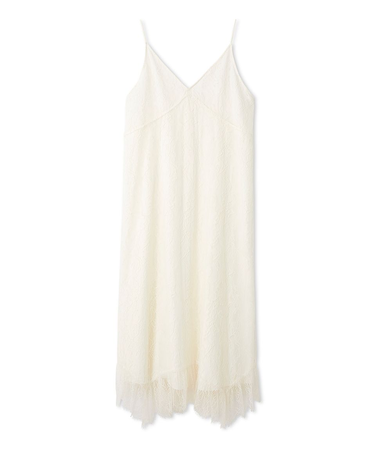 イレヘムデザインレースキャミワンピース