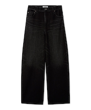 ハイライズルーズフィットバギーデニムパンツ