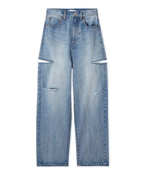 L／W PATCHED PANEL FLARE DENIM｜スライの通販｜&mall（アンドモール