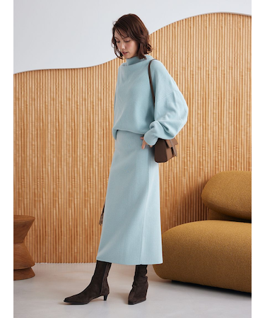 【セットアイテム】ドレープニット SET UP