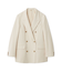 金釦ダブルブレストロングブレザー