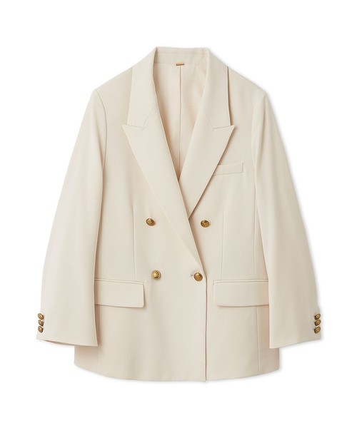 金釦ダブルブレストブレザー｜ミラオーウェンの通販｜&mall（アンド