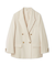 金釦ダブルブレストブレザー