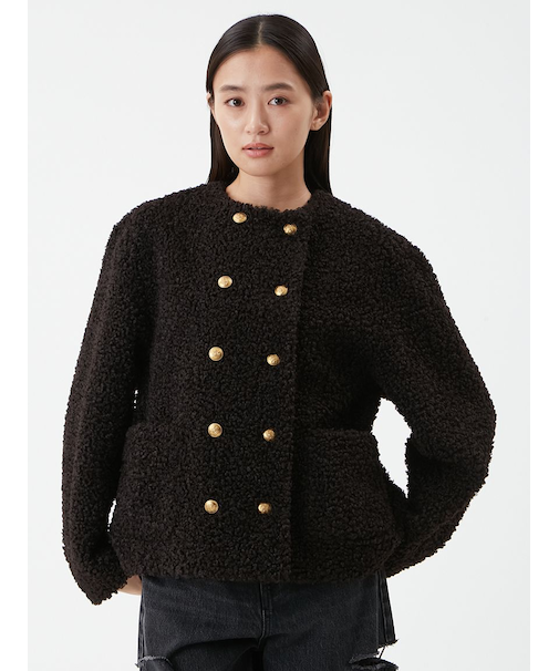 金釦カールファージャケット