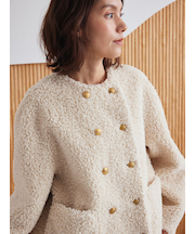 金釦カールファージャケット