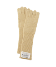 ラメリブニットロンググローブ