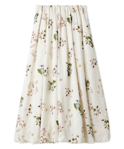ボタニカルプリントバルーンスカート