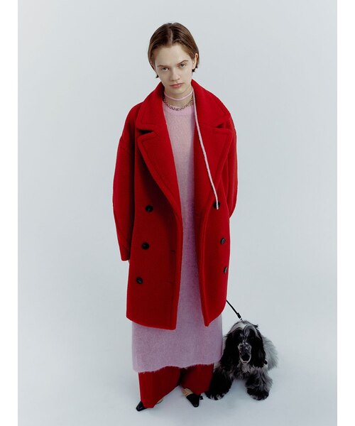 オーバーサイズボアコート｜ミラオーウェンの通販｜&mall（アンド