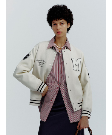 ワッペンスタジアムジャンバー