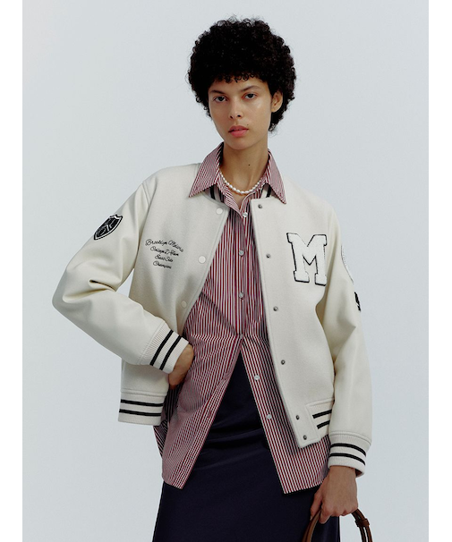 ワッペンスタジアムジャンバー