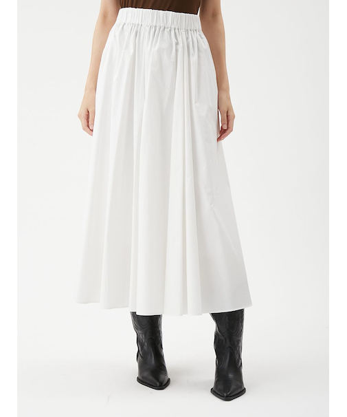 【00サイズあり】ウエストゴムギャザーマキシスカート