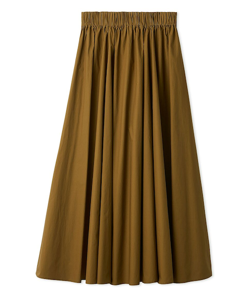 【00サイズあり】ウエストゴムギャザーマキシスカート