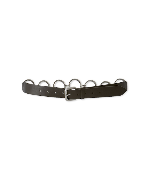 スクエアバックルチェーンベルト