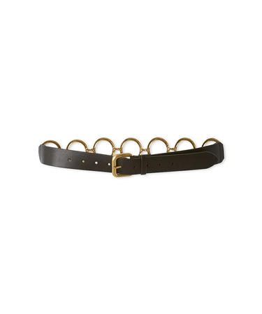 スクエアバックルチェーンベルト