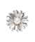 メタルフラワーブローチ