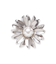 メタルフラワーブローチ
