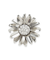 メタルフラワーブローチ