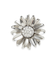 メタルフラワーブローチ