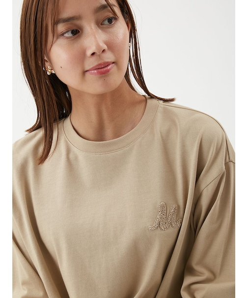 サガララメ刺繍ロンT
